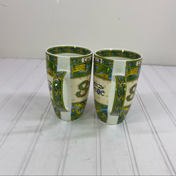 Clara crafts Irish Weave ceramic mugs - Picture 3 of 7